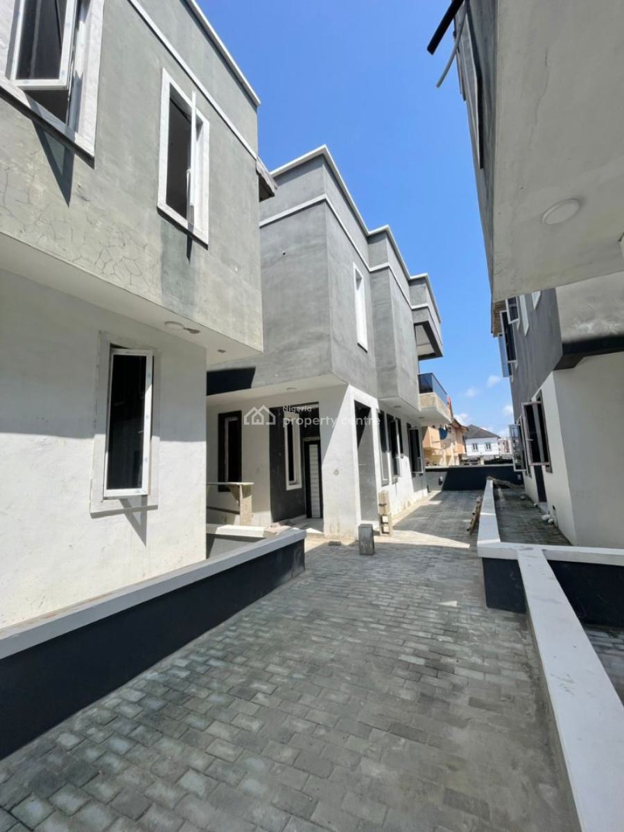 Newly Built 4 Bedroom Semi Detached Duplex with Bq in a Secure Estate, Agungi, Lekki, Lagos, Semi-detached Duplex for Sale