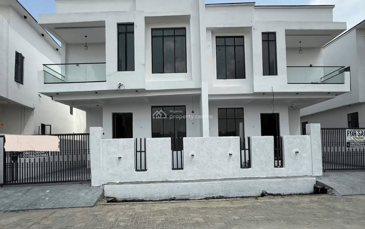 Contemporary 4 Bedroom Semi Detached Duplex, Ajah, Lagos, Semi-detached Duplex for Sale