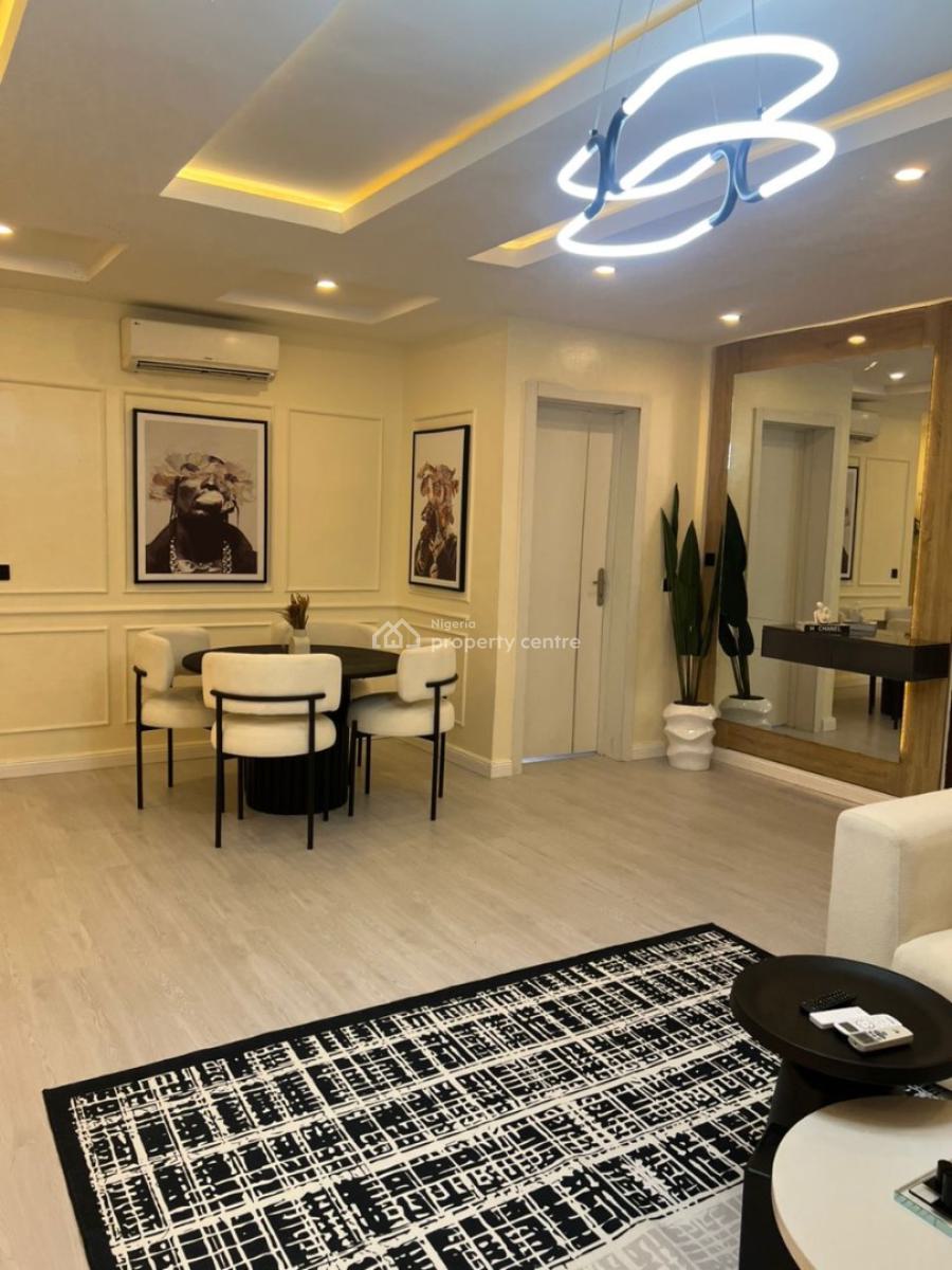 Luxury 2 Bedroom Apartment with All Round Balconies, Pool and Gym, Ikoyi, Lagos, Flat / Apartment Short Let