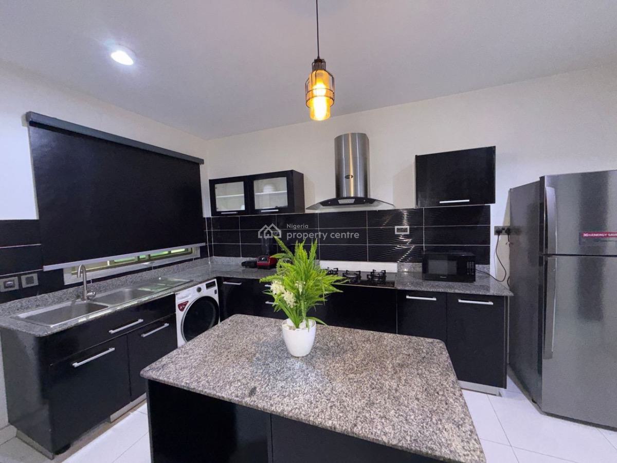 Brand New Smart Luxury  2 Bedroom Maisonette Apartment with Water-, Lekki Phase 1, Lekki, Lagos, Flat / Apartment Short Let