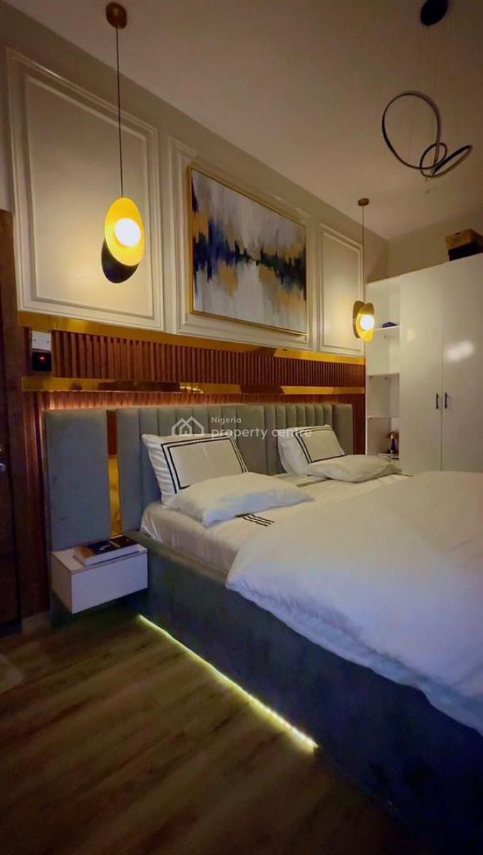 Brand New Smart Luxury  2 Bedroom Maisonette Apartment with Water-, Lekki Phase 1, Lekki, Lagos, Flat / Apartment Short Let