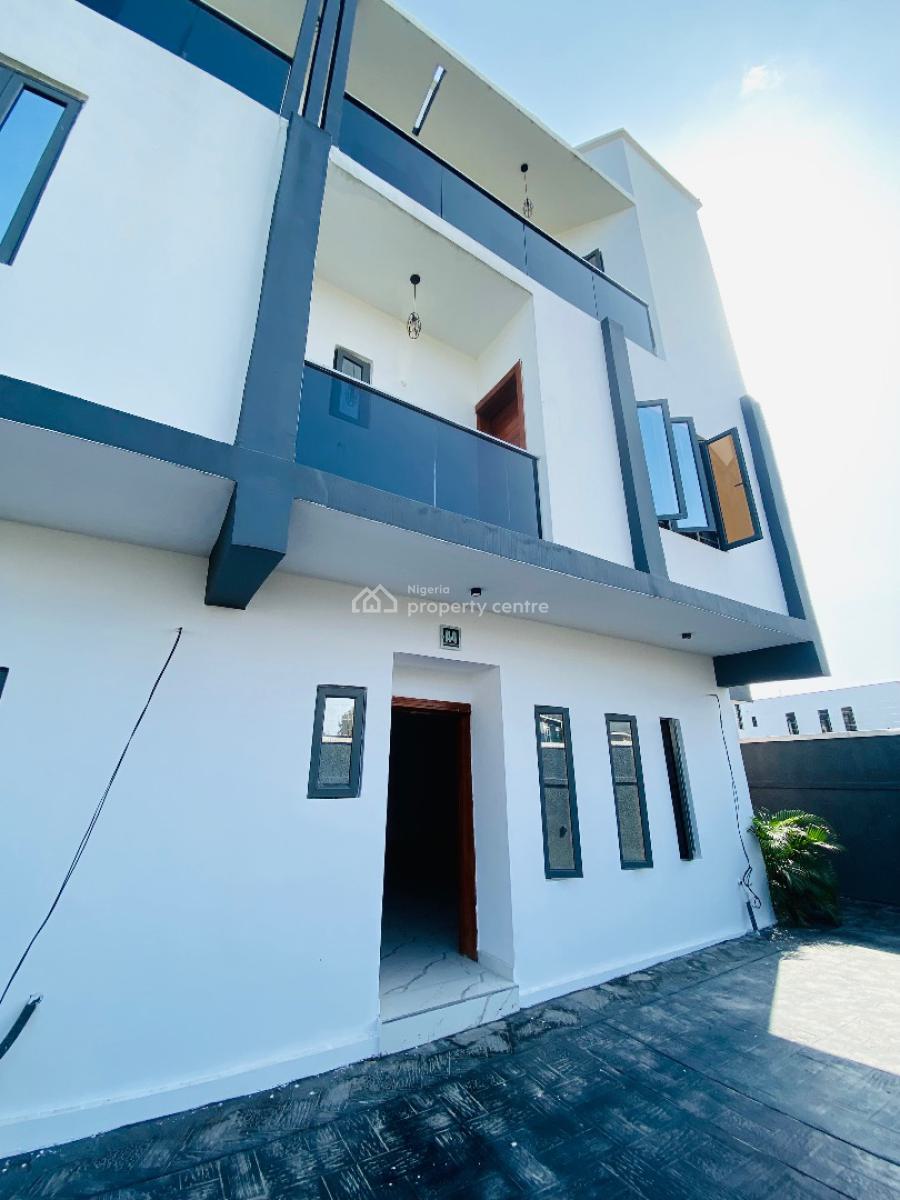 Beautiful 3-bedroom Terrace Duplex with Bq, Ikota, Lekki, Lagos, Terraced Duplex for Sale