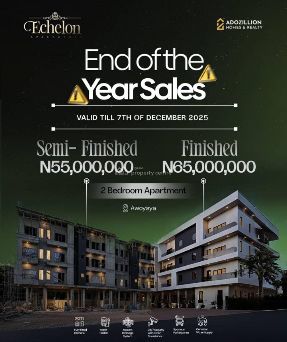Echelon Apartments --- End-of-year Promo, Awoyaya Ibejulekki Lagos, Awoyaya, Ibeju Lekki, Lagos, Block of Flats for Sale