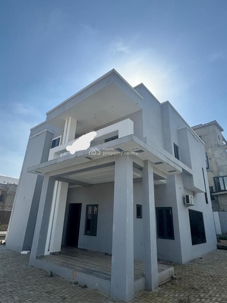 Brand New 5 Bedroom Fully Detached Duplex with, Bq, Tarred Rd, Katampe Extention, Katampe Extension, Katampe, Abuja, Detached Duplex for Rent