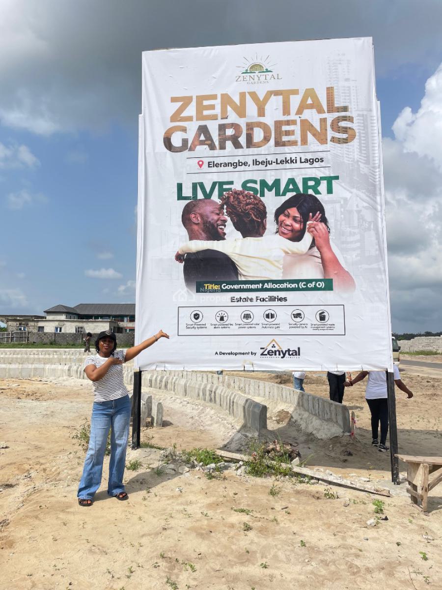 Most Affordable Land, Zentyal Garden, Eleranigbe, Ibeju Lekki, Lagos, Mixed-use Land for Sale