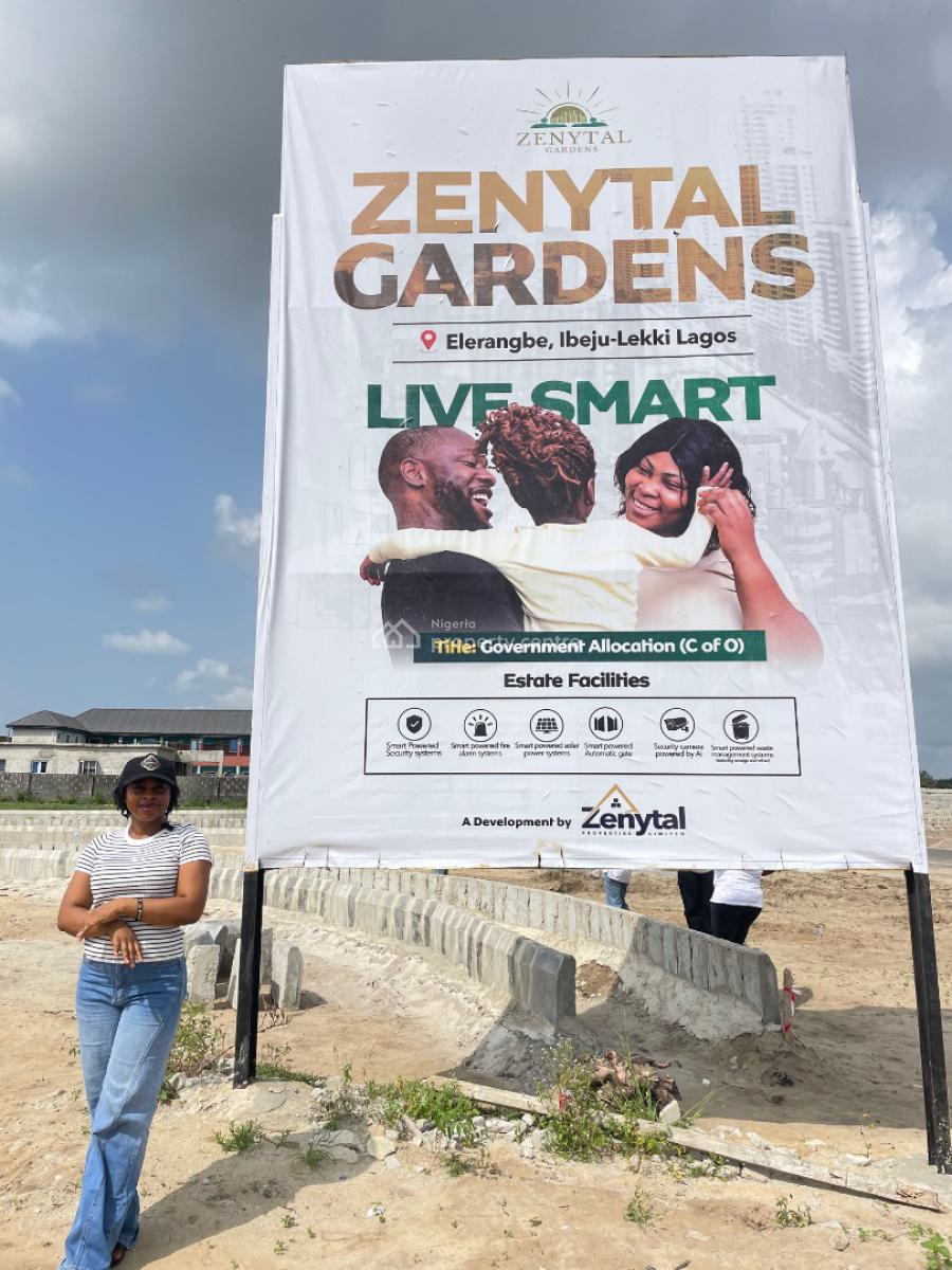 Most Affordable Land, Zentyal Garden, Eleranigbe, Ibeju Lekki, Lagos, Mixed-use Land for Sale