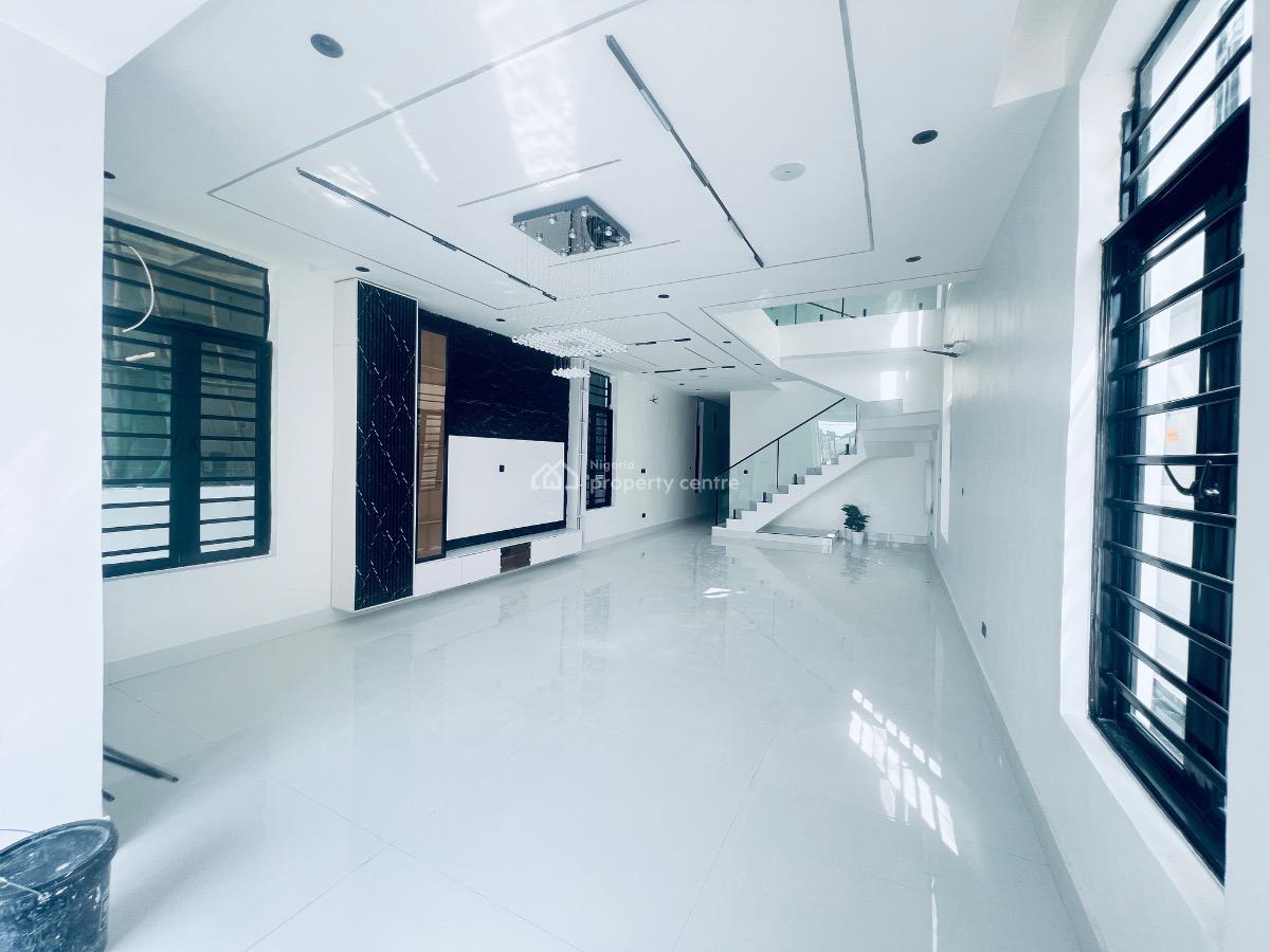 Contemporary 5 Bedroom Detached Duplex in an Estate, Chevron Tollgate, Lekki, Lagos, Detached Duplex for Sale