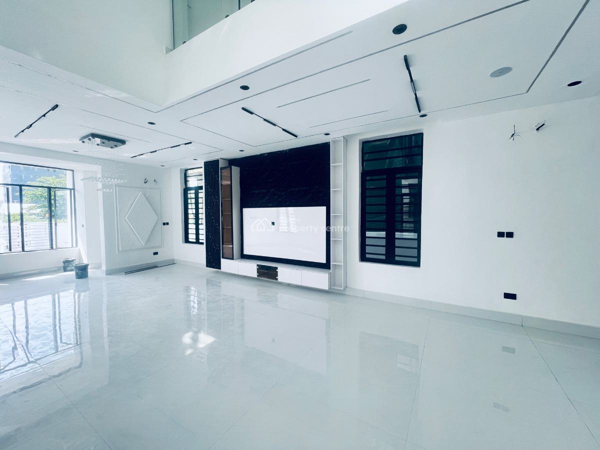 Contemporary 5 Bedroom Detached Duplex in an Estate, Chevron Tollgate, Lekki, Lagos, Detached Duplex for Sale
