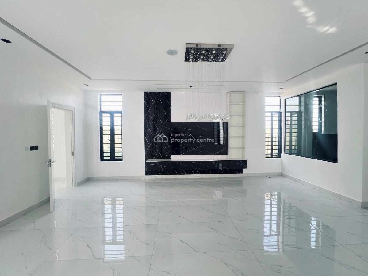 Contemporary 5 Bedroom Detached Duplex in an Estate, Chevron Tollgate, Lekki, Lagos, Detached Duplex for Sale
