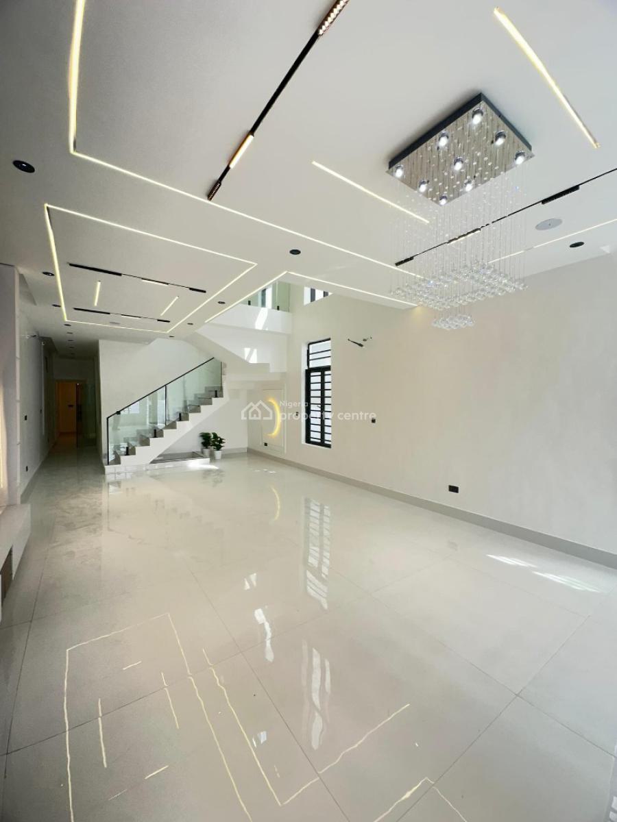 Contemporary 5 Bedroom Detached Duplex in an Estate, Chevron Tollgate, Lekki, Lagos, Detached Duplex for Sale