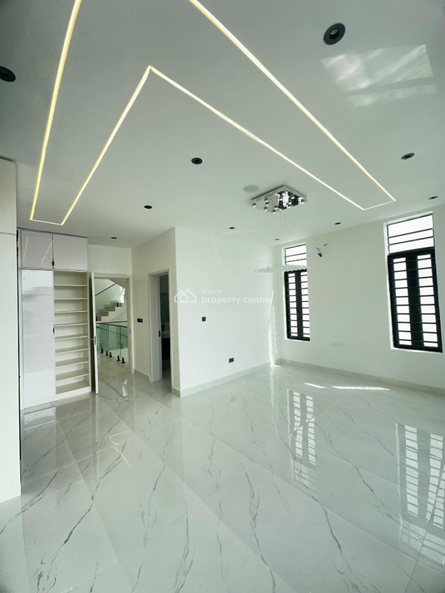 Contemporary 5 Bedroom Detached Duplex in an Estate, Chevron Tollgate, Lekki, Lagos, Detached Duplex for Sale