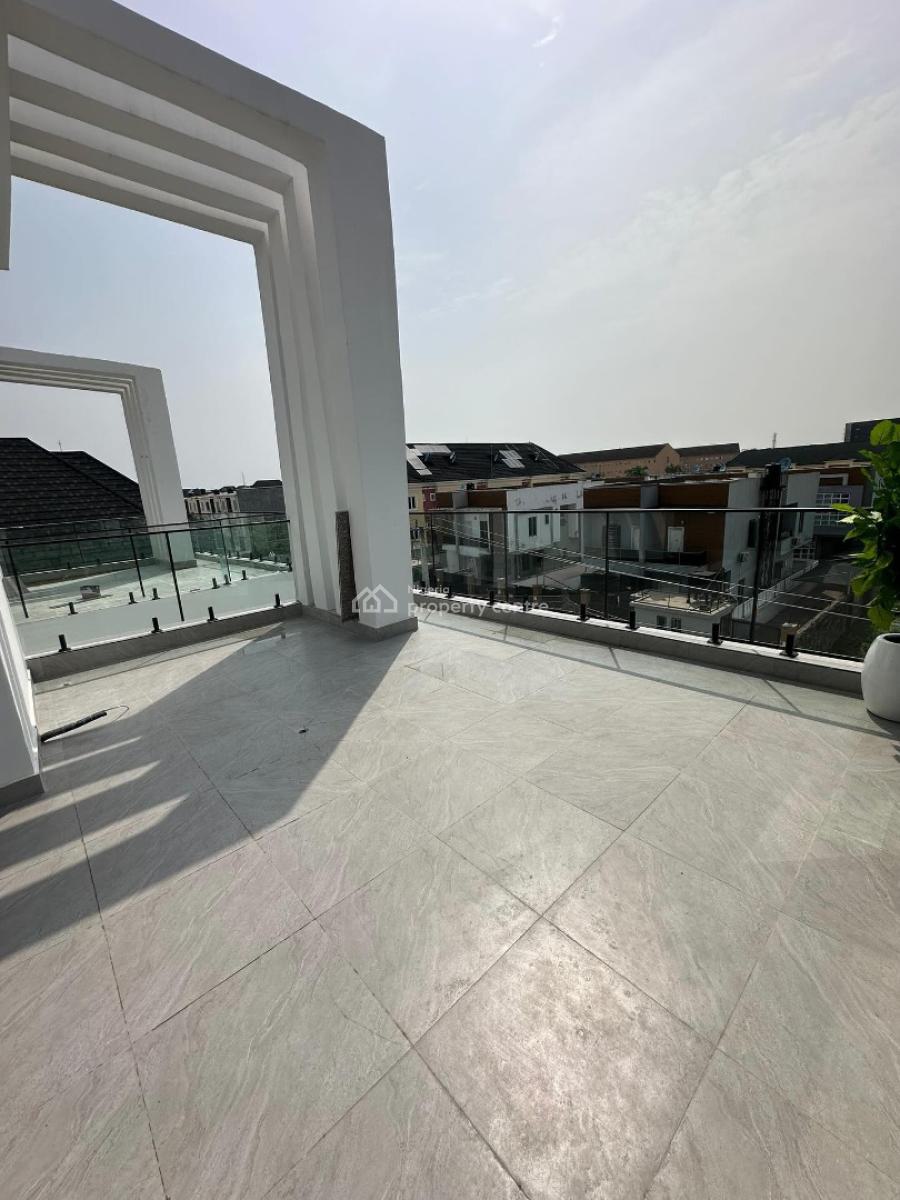Contemporary 5 Bedroom Detached Duplex in an Estate, Chevron Tollgate, Lekki, Lagos, Detached Duplex for Sale