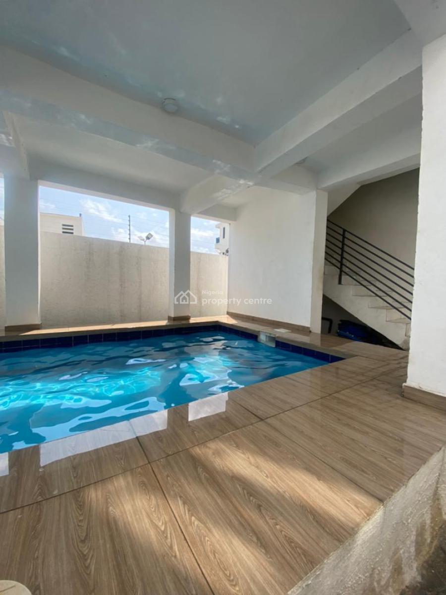 4 Bedroom Semi-detached Duplex with Bq and Swimming Pool, Ikota, Lekki, Lagos, Semi-detached Duplex for Rent