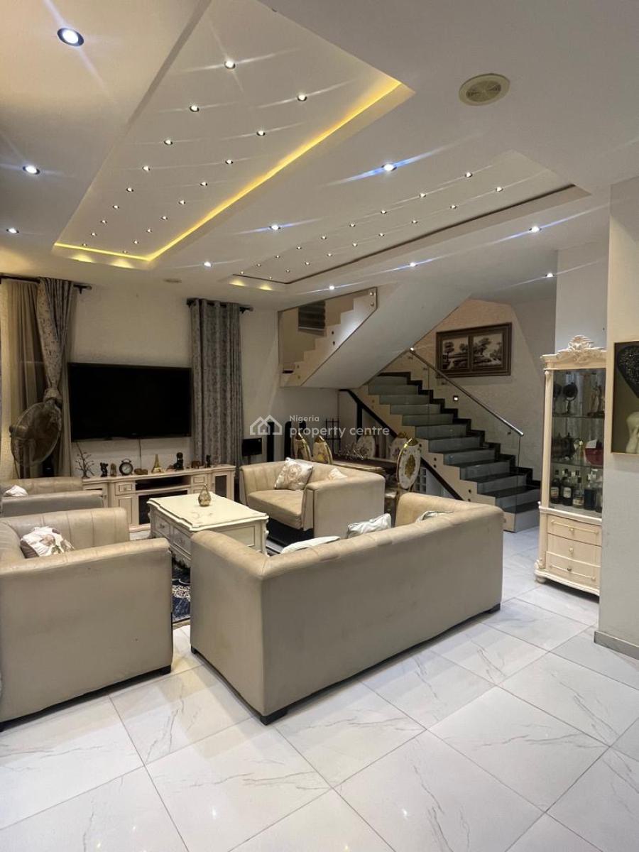 Please Dm 4 Video!neatly Used Fully Detached Duplex with a Bq, Lekki Palm City, Ajah, Lagos, Detached Duplex for Sale