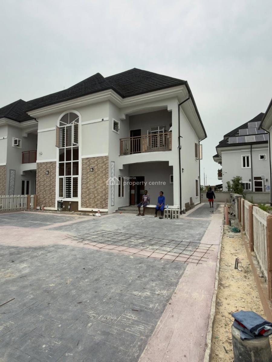 Newly Built 4 Bedroom Terrace Duplex in a Prestigious Estate, Reef Court Estate Odili Road Port Harcourt, Port Harcourt, Rivers, Terraced Duplex for Sale