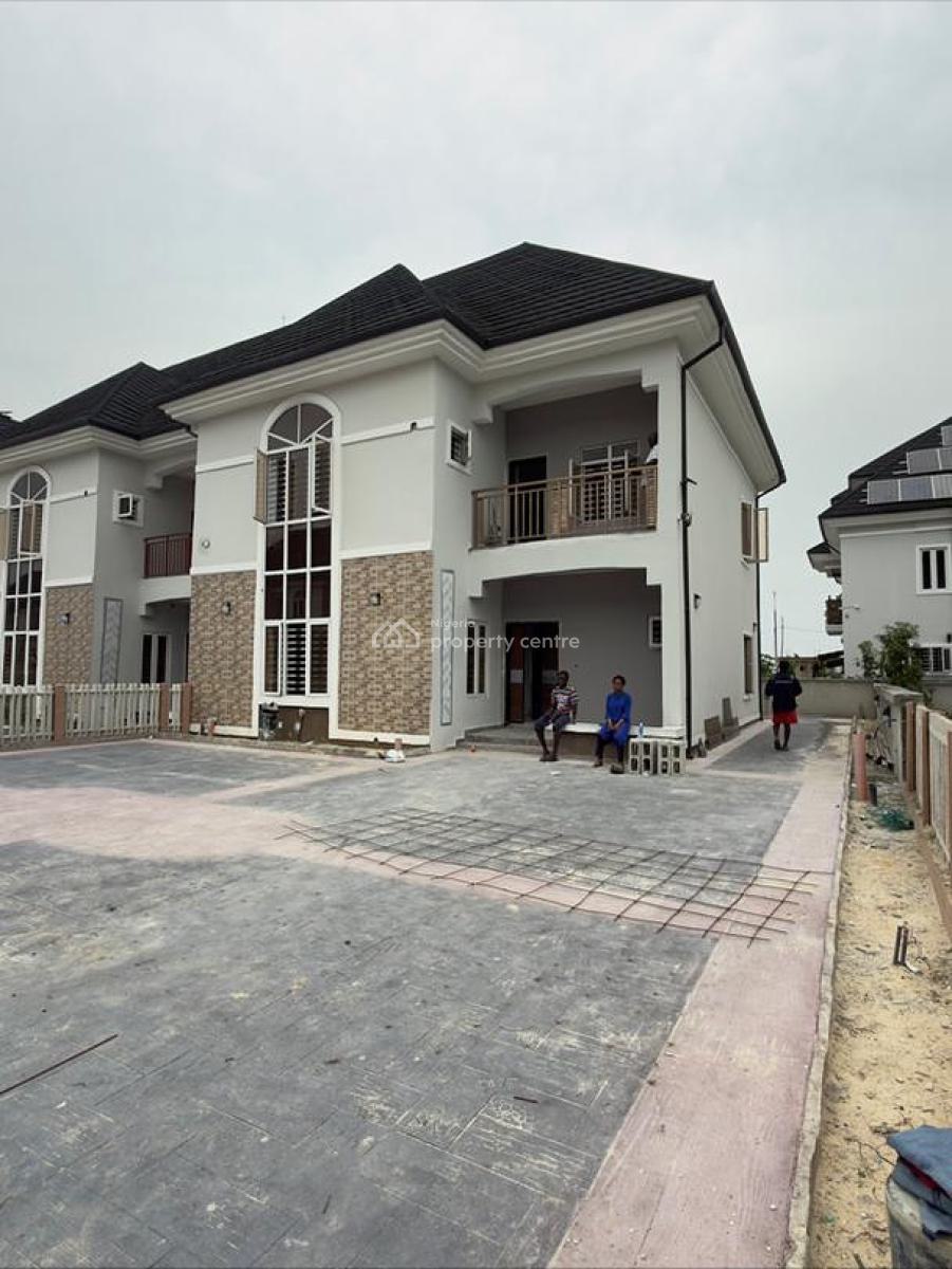 Newly Built 4 Bedroom Terrace Duplex in a Prestigious Estate, Reef Court Estate Odili Road Port Harcourt, Port Harcourt, Rivers, Terraced Duplex for Sale