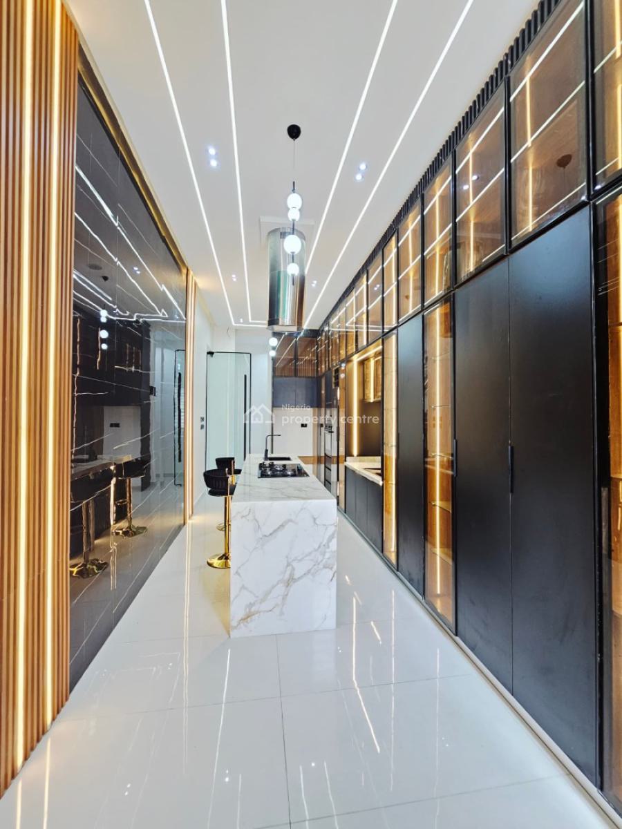 Brand New 5 Bedroom Detached Duplex with Swimming Pool and Bq, Chevron, Lekki, Lagos, Detached Duplex for Sale