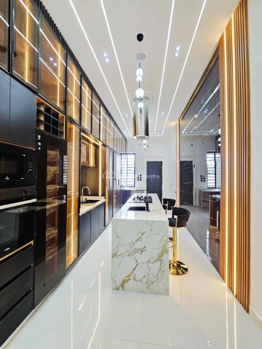 Brand New 5 Bedroom Detached Duplex with Swimming Pool and Bq, Chevron, Lekki, Lagos, Detached Duplex for Sale