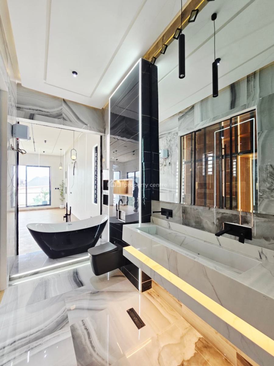 Brand New 5 Bedroom Detached Duplex with Swimming Pool and Bq, Chevron, Lekki, Lagos, Detached Duplex for Sale