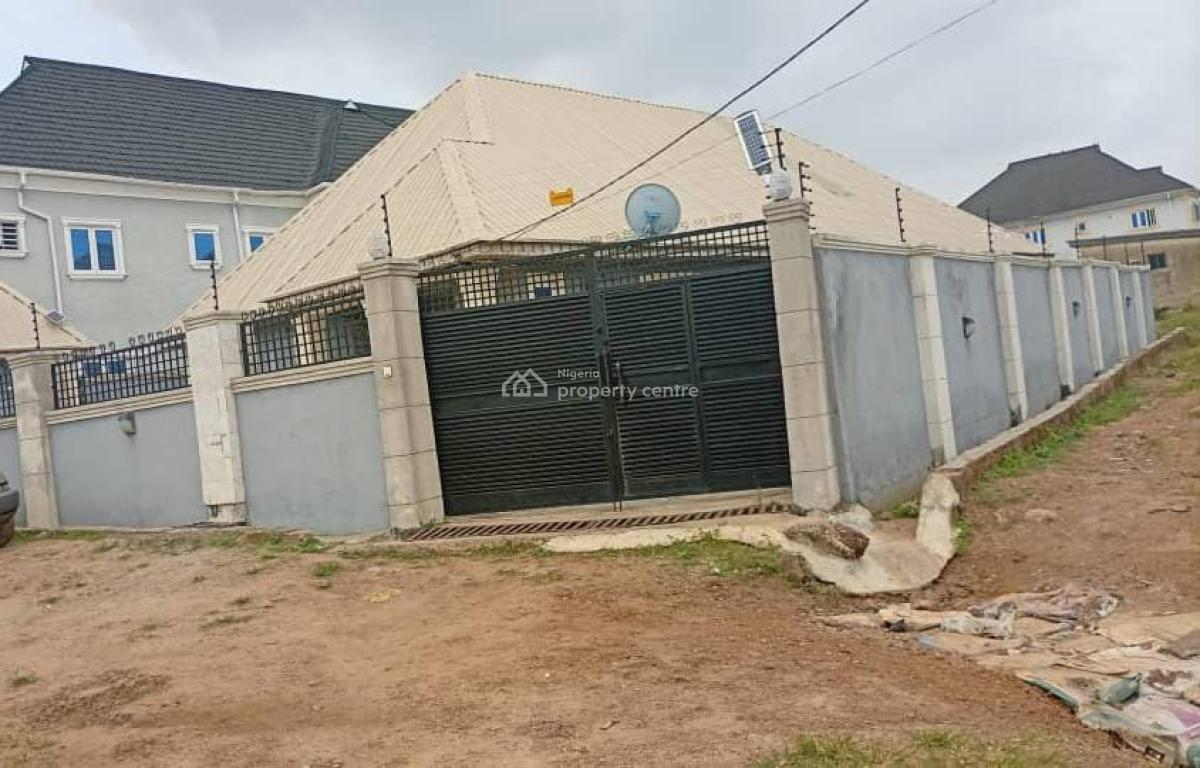 Twin Flat of 3 Bedroom and 2 Bedroom on a Corner Piece of Land, Asanpawo Estate, Elebu, Ibadan, Oluyole, Oyo, Block of Flats for Sale