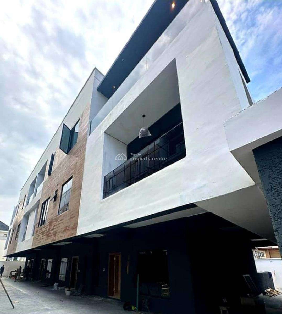 4 Bedrooms All Ensuite Duplex, Bq, Swimming Pool, Gym, 24 Hours Power, Lekki Phase 1, Lekki, Lagos, Terraced Duplex for Sale