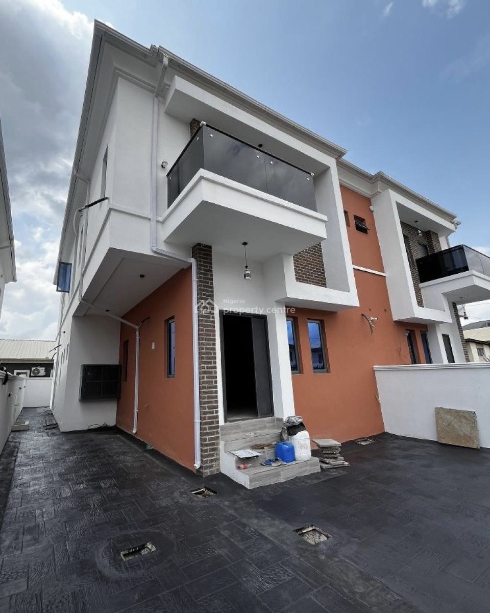 Brand New 4 Bedroom Semi Detached with Bq, Surulere, Lagos, Semi-detached Duplex for Sale