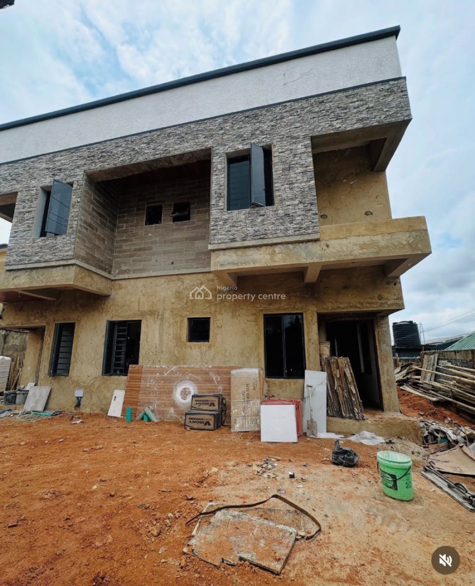 Newly Built 4 Bedroom Semi Detached Duplex with Bq, Gra Phase 1, Magodo, Lagos, Semi-detached Duplex for Sale