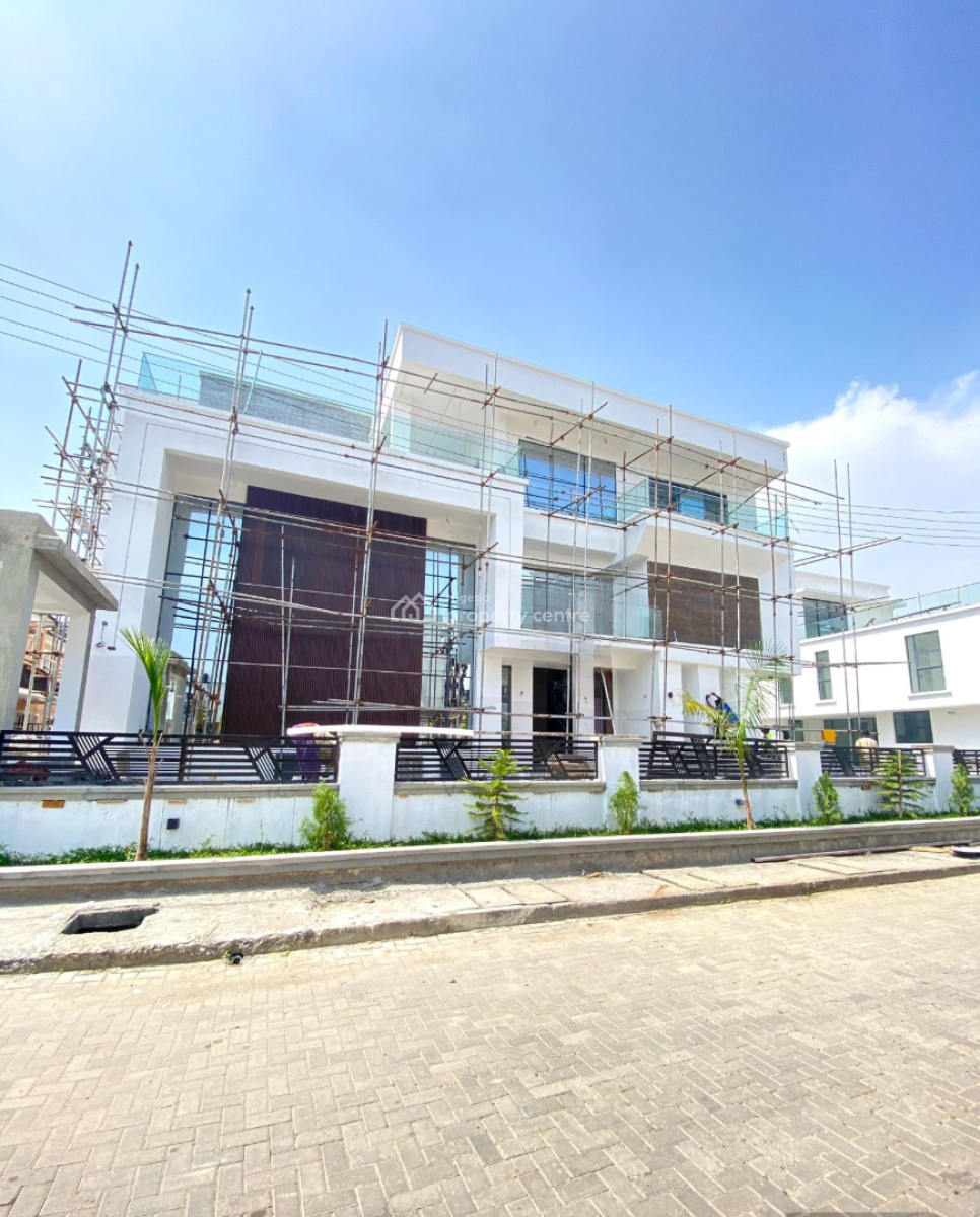 Offplan 6 Bedroom Detached Duplex with Bq,pool in a Secure Estate, Osapa London, Lekki, Lagos, Detached Duplex for Sale