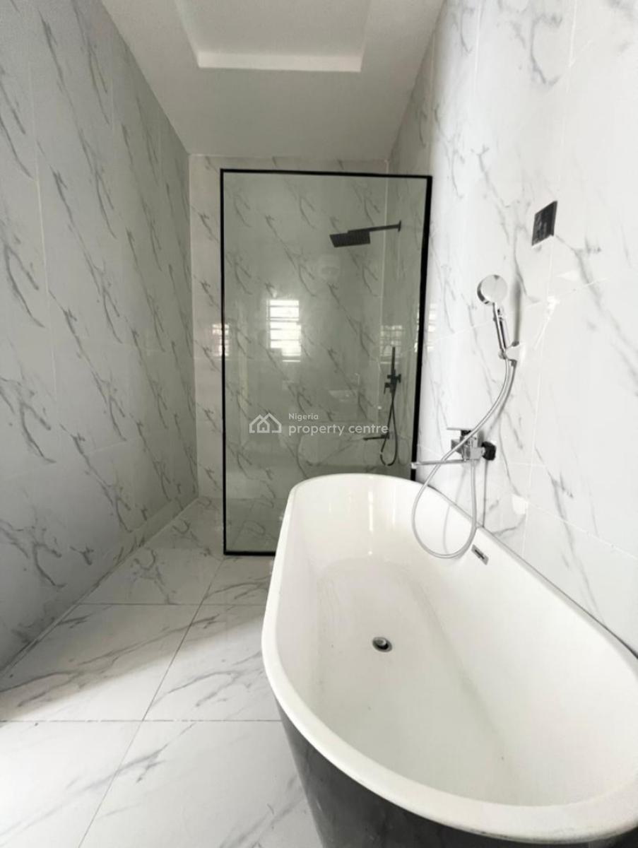 Newly Built and Tastefully Finished 4 Bedroom En-suite Semi-detached D, After Chevron Drive 2nd Toll Gate, Orchid Road, Lekki Phase 2, Lekki, Lagos, Terraced Duplex for Sale