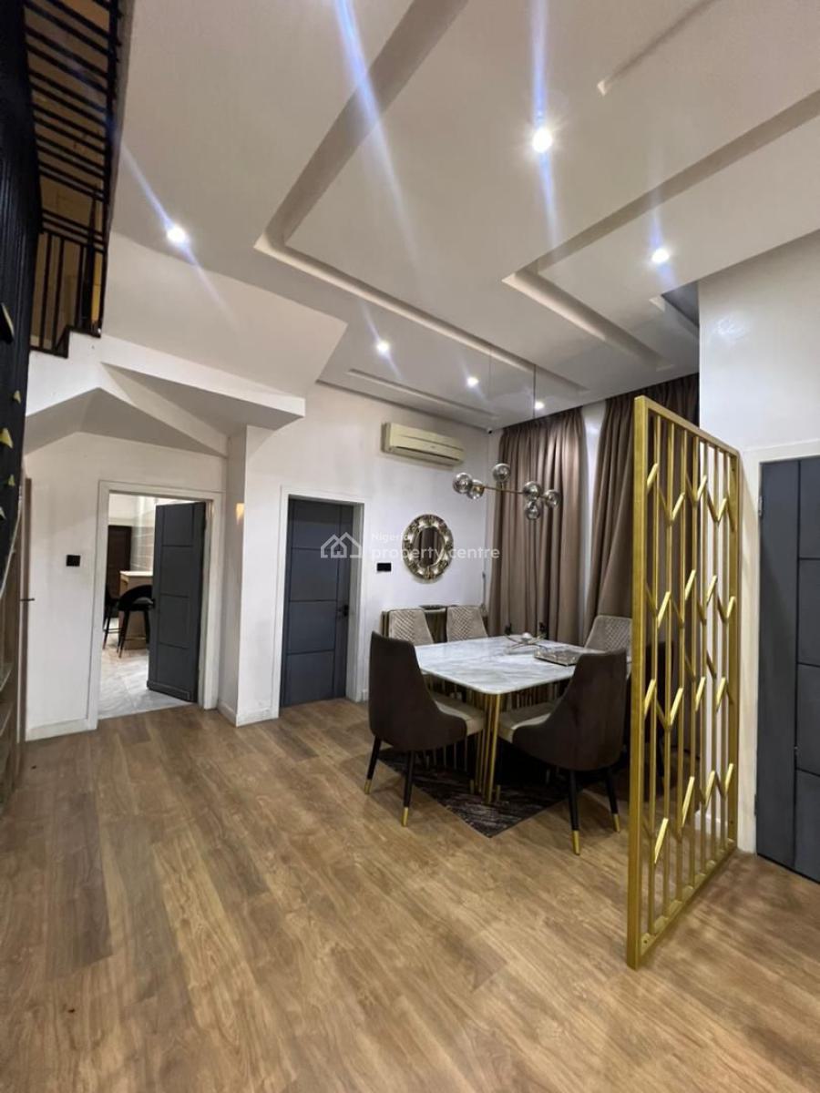 Fully Furnished 4bedroom Semi Detached Duplex with Bq, Osapa, Lekki, Lagos, Semi-detached Duplex for Rent