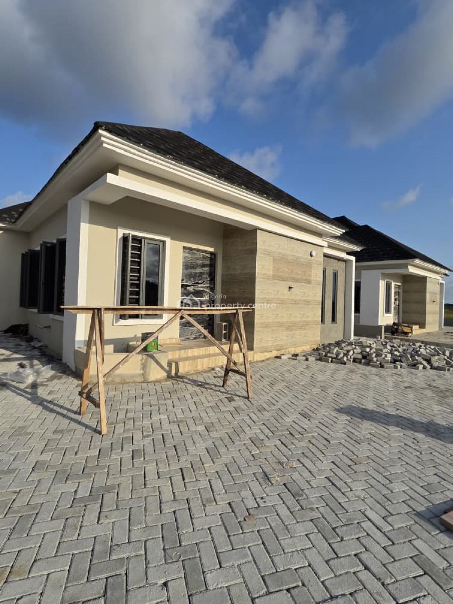 Stunning 3 Bedroom Bungalow with Bq in a Good Location, Elegance Budget Friendly Bungalow in an Estate in Idera, Ibeju Lekki, Lagos, Detached Bungalow for Sale