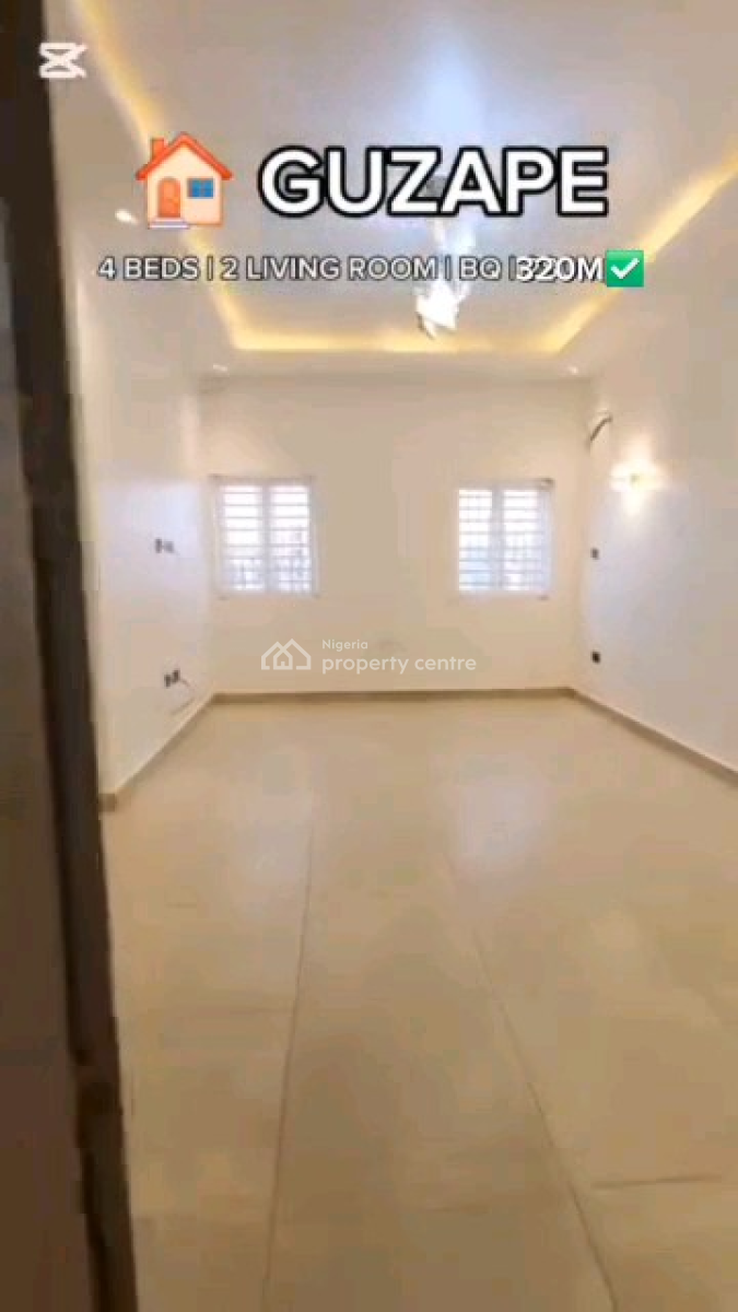 Exquisitely Finished 4-bedroom Terrace Duplex with Bq, By Nnpc, Guzape District, Abuja, Terraced Duplex for Sale
