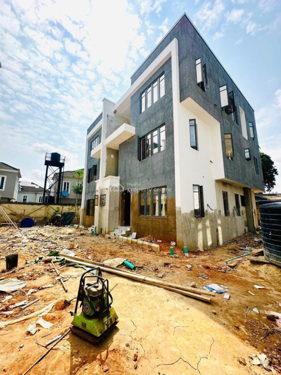 Newly Built 4 Bedroom Semi Detached Duplex with a Room Bq, Newly Built 4 Bedroom  Duplex with Good Title in a Serene Environment, Maryland, Lagos, Semi-detached Duplex for Sale
