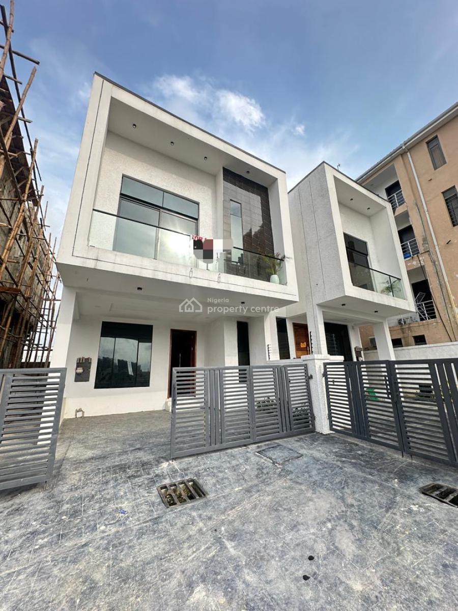 Luxury Spacious 4 Bedroom Semi-detached Duplex with Bq, Ikota, Lekki, Lagos, Semi-detached Duplex for Sale
