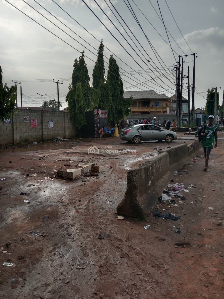 2 Acres of Commercial Dry Land Fenced with Gate, Meiran Bus Stop, Abule Egba, Agege, Lagos, Commercial Land for Sale