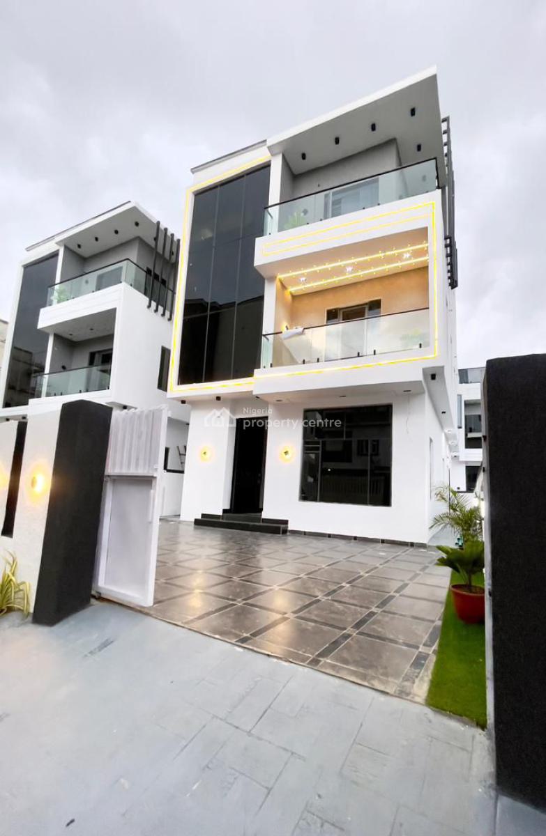 Pristine 5 Bedroom Fully Detached Duplex with Smart Home Features, Ologolo, Lekki, Lagos, Detached Duplex for Sale