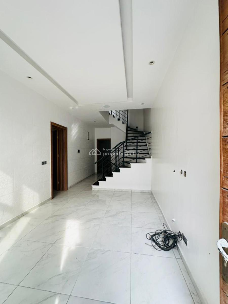 Spacious 4 Bedroom Terrace Duplex with Bq, Ikate, Lekki, Lagos, Terraced Duplex for Rent
