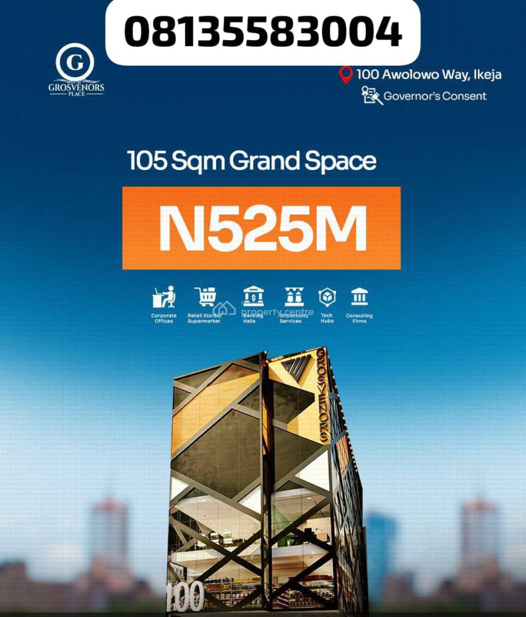 Prime Commercial Property on 5 Floors, Ikeja, Lagos, Office Space for Sale