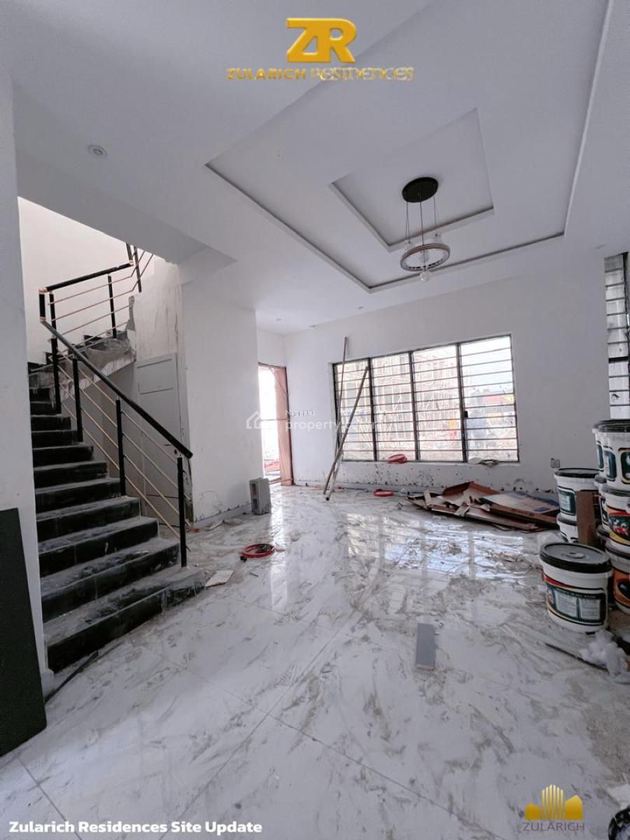 Elegance at Its Peak at Zularich Residencr, Monastery Road, Sangotedo, Ajah, Lagos, Terraced Duplex for Sale