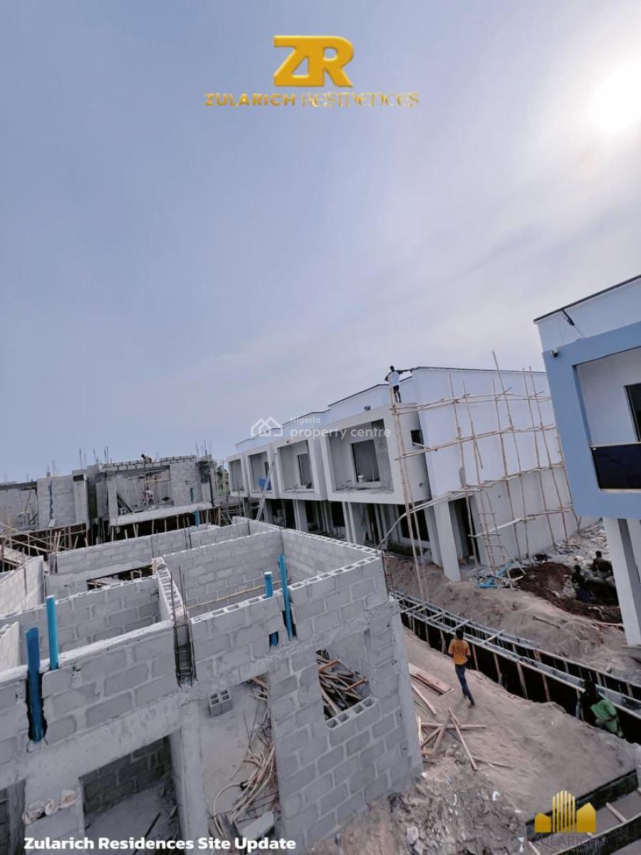 Elegance at Its Peak at Zularich Residencr, Monastery Road, Sangotedo, Ajah, Lagos, Terraced Duplex for Sale