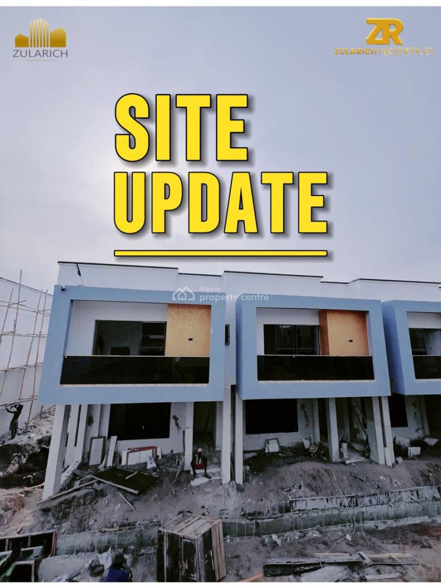 Elegance at Its Peak at Zularich Residencr, Monastery Road, Sangotedo, Ajah, Lagos, Terraced Duplex for Sale