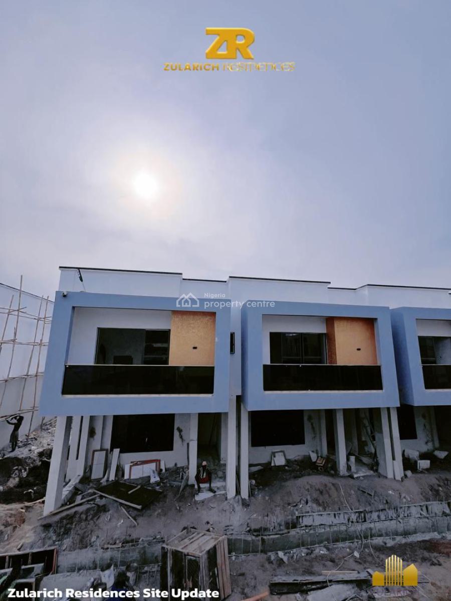 Elegance at Its Peak at Zularich Residencr, Monastery Road, Sangotedo, Ajah, Lagos, Terraced Duplex for Sale