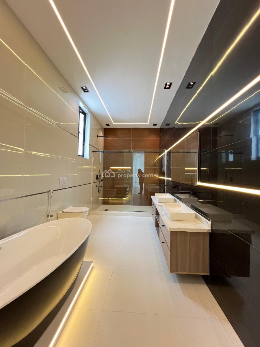 Exquisitely Built 5 Bedroom Fuly Detached Duplex with Cinema, Swimming, Osapa London, Osapa, Lekki, Lagos, Detached Duplex for Sale
