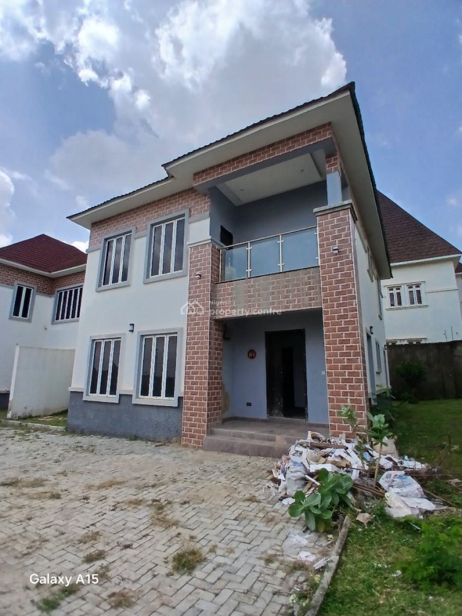 Luxury Finished Spacious 4 Bedrooms Semidetached Duplex with a Bq, Apo, Abuja, Semi-detached Duplex for Rent
