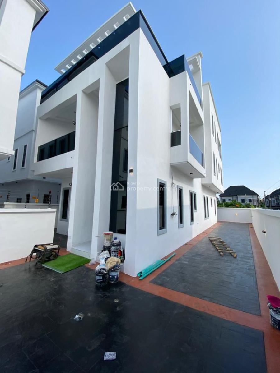 Well Crafted 6 Bedroom Fully Detached Duplex with Bq, Along Channels Tv Road, Opic, Isheri North, Lagos, Detached Duplex for Sale