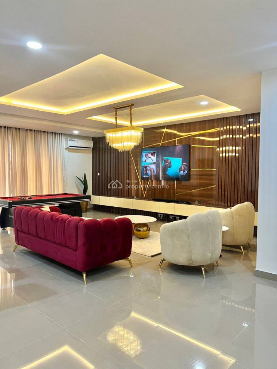 Rose Premium Luxury 4-bedroom with Snooker, Swimming Pool, Gym, Ps5, Ikate (beside Lekki Phase 1), Ikate, Lekki, Lagos, Flat / Apartment Short Let