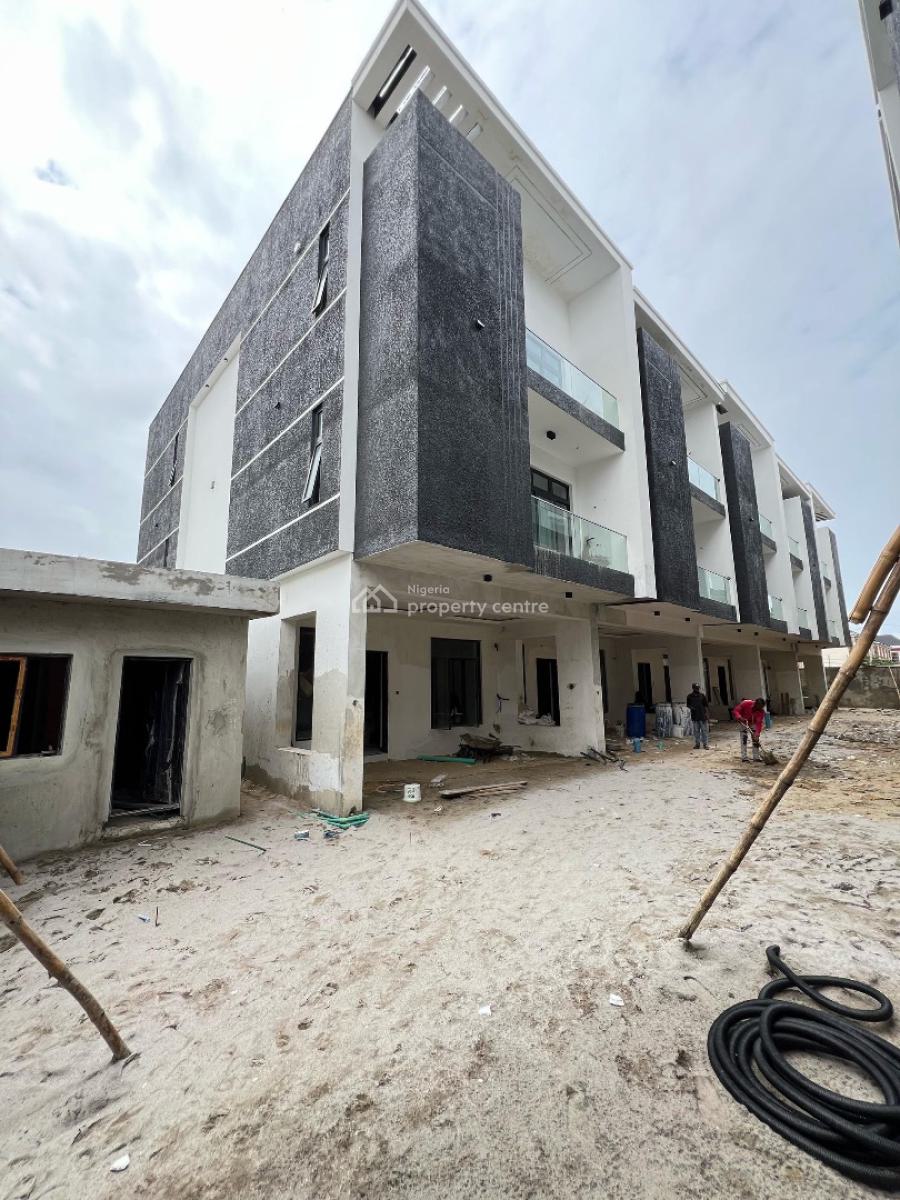 Well Built 5 Bedroom Terraced Duplex with Bq, Swimming Pool and Gym, Ikate Elegushi, Lekki, Lagos, Terraced Duplex for Sale