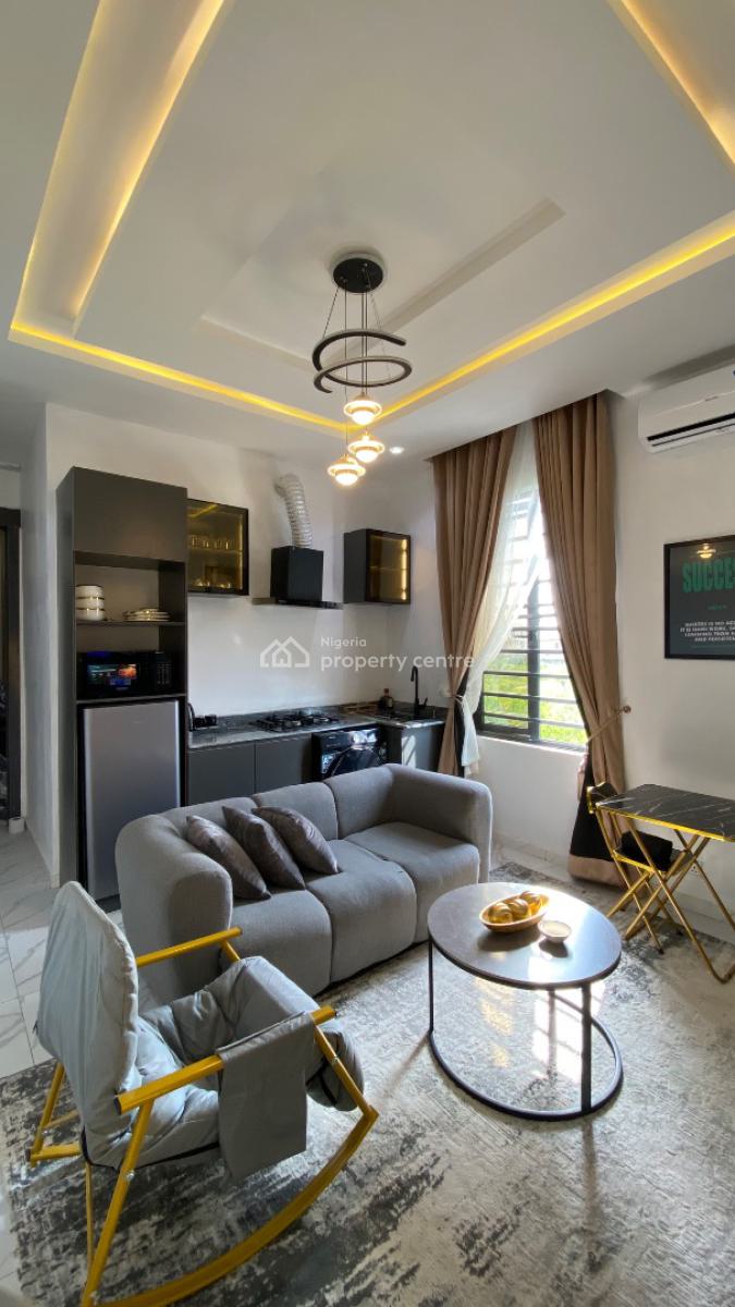 Brand New 1 Bedroom with Ps5, Dpk Estate Close to Skymall, Sangotedo, Ajah, Lagos, Mini Flat (room and Parlour) Short Let