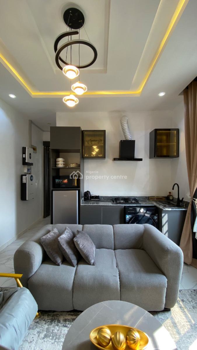 Brand New 1 Bedroom with Ps5, Dpk Estate Close to Skymall, Sangotedo, Ajah, Lagos, Mini Flat (room and Parlour) Short Let