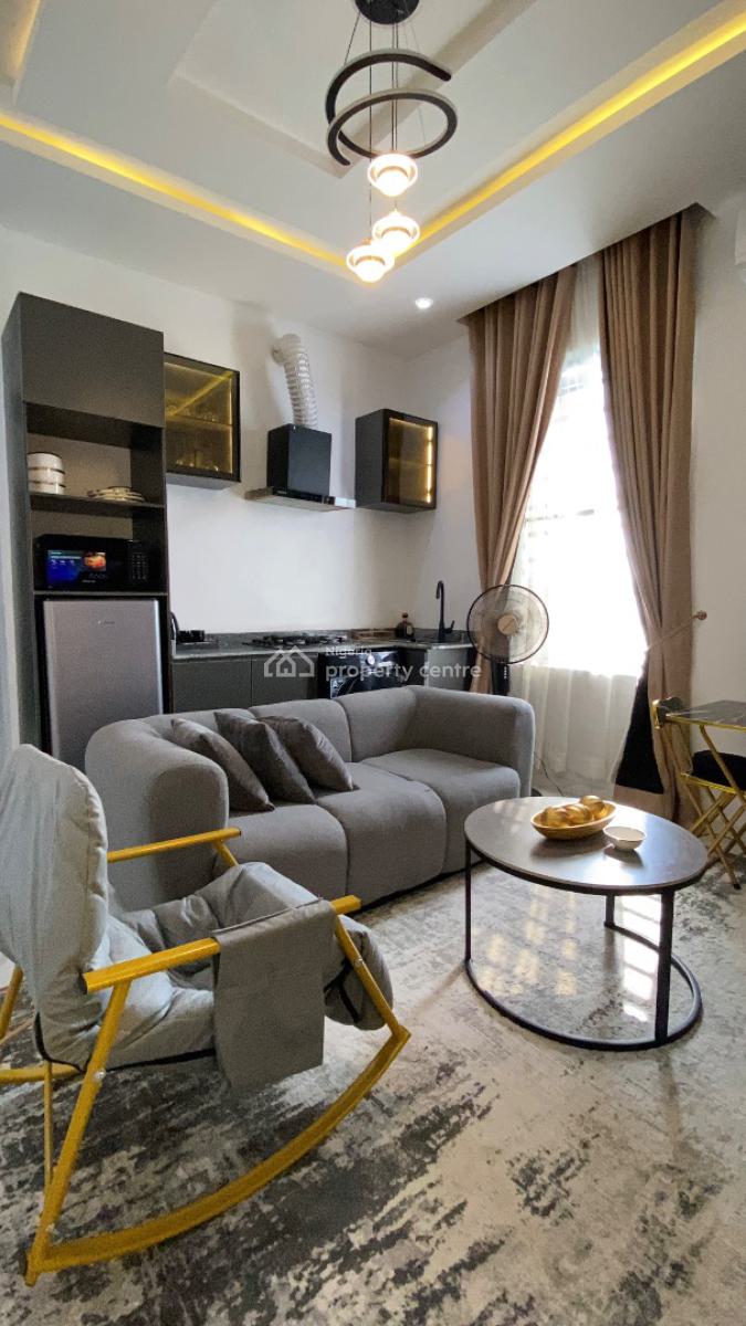 Brand New 1 Bedroom with Ps5, Dpk Estate Close to Skymall, Sangotedo, Ajah, Lagos, Mini Flat (room and Parlour) Short Let